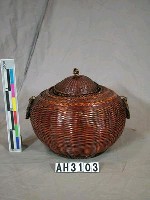 藏品(有耳罐形竹籃)的圖片